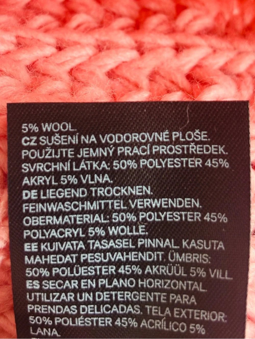 H&M wool/alpaca blend RIBBED TURTLENECK SWEATER dusty rose size XS (measurments)